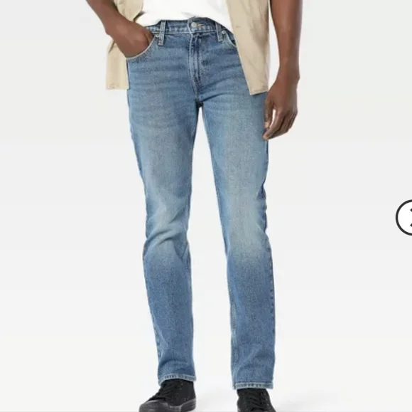Denizen from Levi's Medium Wash Slim Jeans W32 L34 - Picture 2 of 7